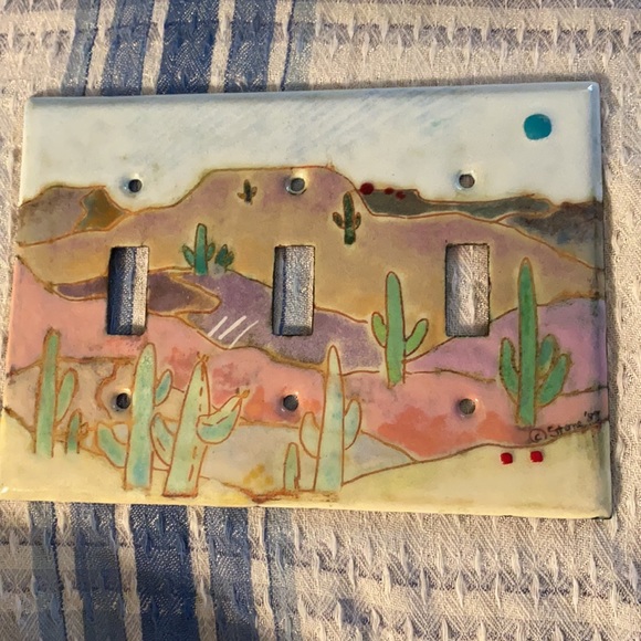 Other New Enamelware Light Switch Cover Screws Included Poshmark